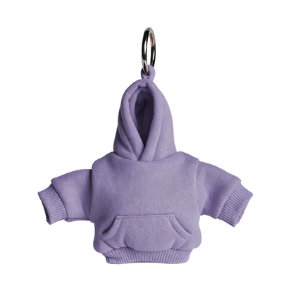 👕 Mini Hoodie Keychain – Squishy Bag Charm, 7 Colors