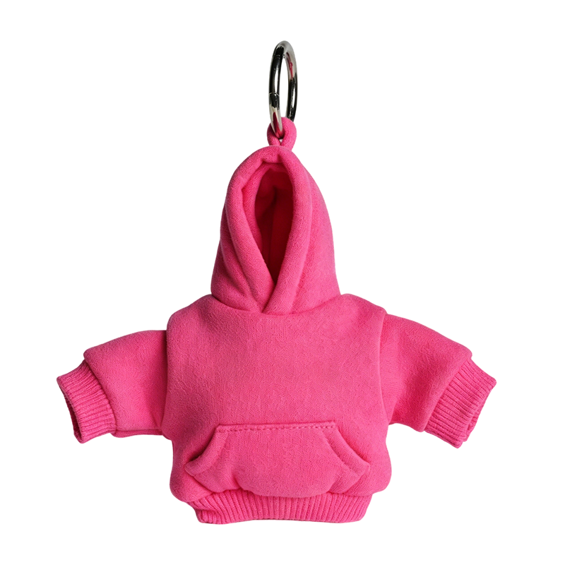 👕 Mini Hoodie Keychain – Squishy Bag Charm, 7 Colors