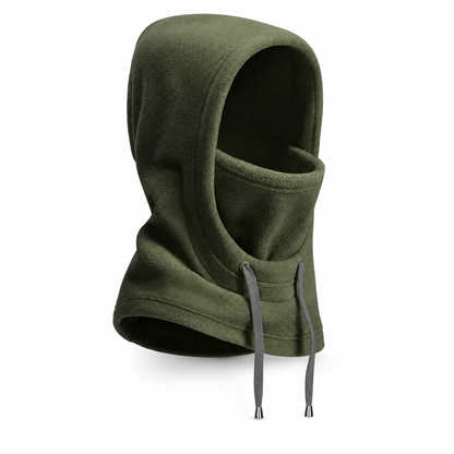 3-in-1 Winter Balaclava – windproof fleece covers head, neck, face & ears. 🛡️💪