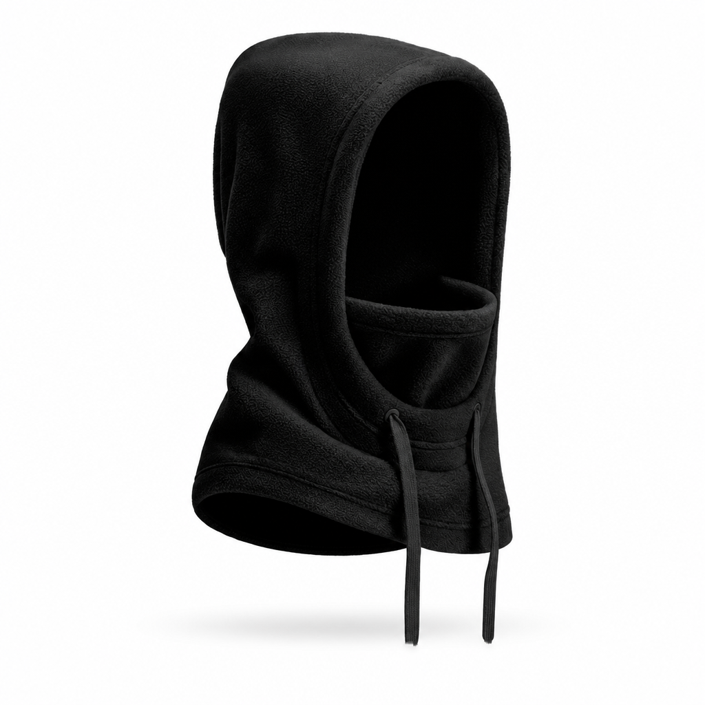 3-in-1 Winter Balaclava – windproof fleece covers head, neck, face & ears. 🛡️💪