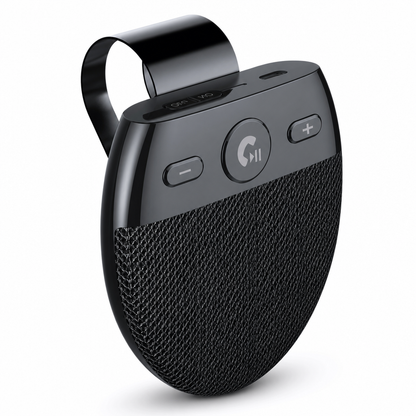 Car Sun Visor Bluetooth Speakerphone – Vibration Auto Power On, Hands-Free Calls 📞